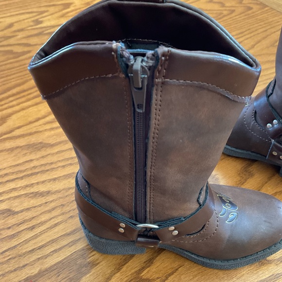 Disney Toy Story Woody/Forky Bullseye Western Boots, Little Kids Sz 7 - Picture 9 of 12